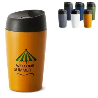 Sagaform Loke Travel Mug Color Coated 240ml - LT52101 (gadzety reklamowe)